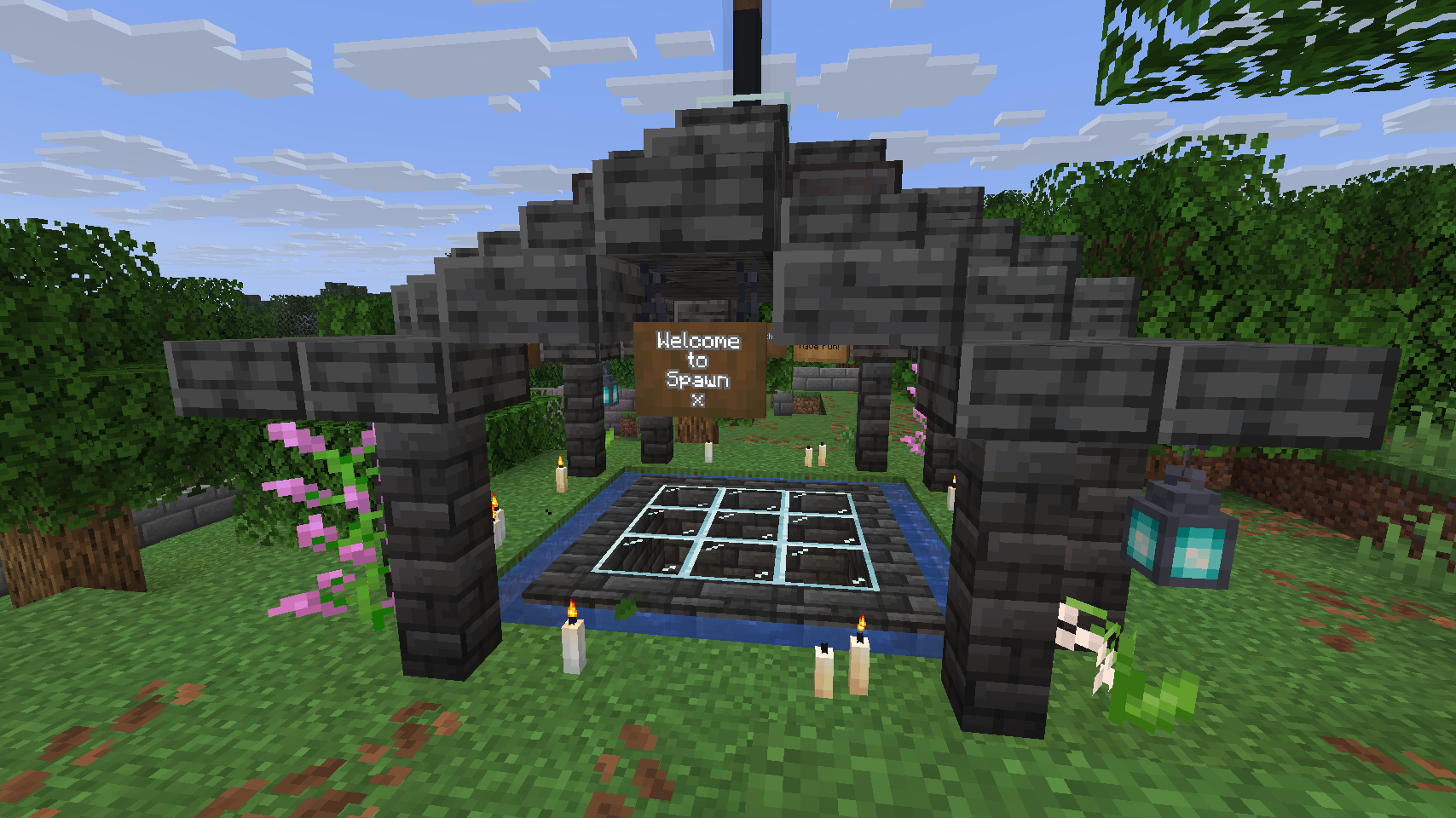 minecraft server spawn